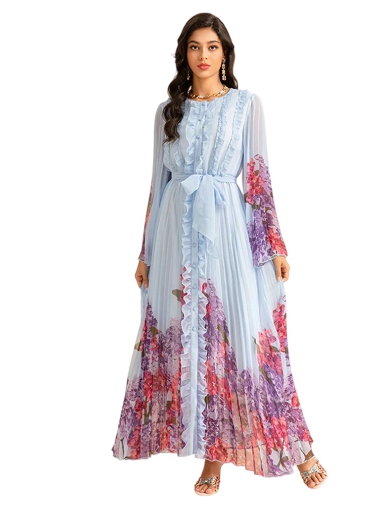 European style dresses with star and print details