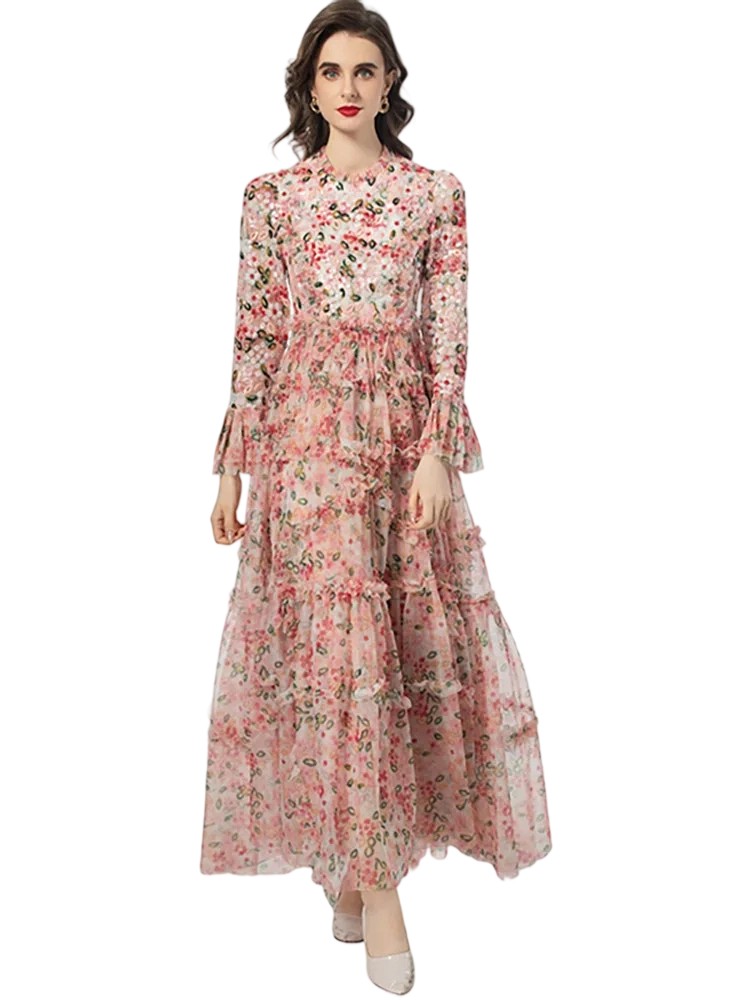 Luxury bohemian dresses with charming details.