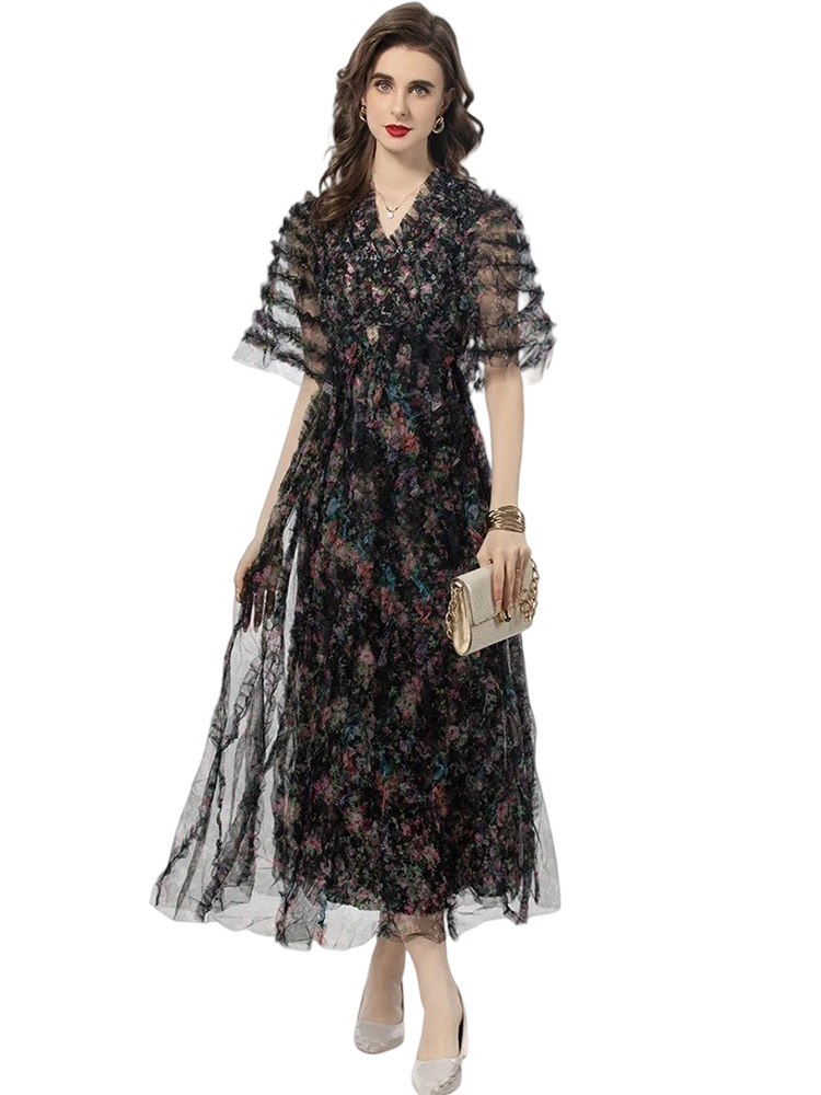 Bohemian Print Dress